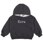 Embroidered Baby & Toddler Neutral Charcoal Heather Pullover Hooded Sweatshirt tops Gerber® 