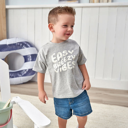 Baby & Toddler Neutral Light Wash Denim Shorts
