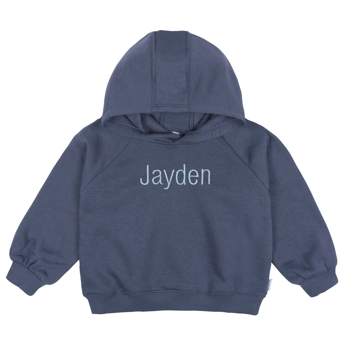 Embroidered Infant & Toddler Neutral Navy Pullover Hooded Sweatshirt tops Gerber® 