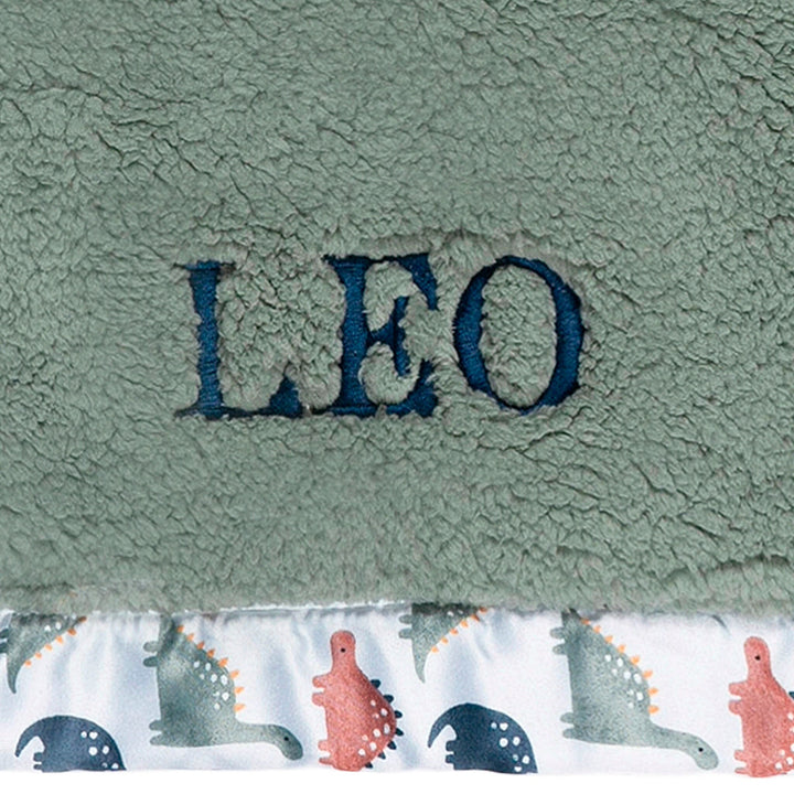 Embroidered Dino Time Plush Blanket plush blankets Gerber® 