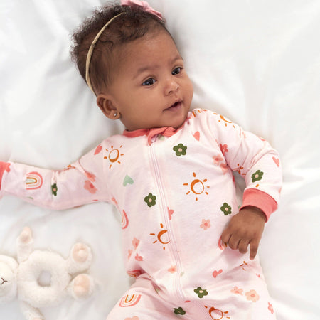 Baby Girls Sunshine & Rainbows Sleep 'N Play