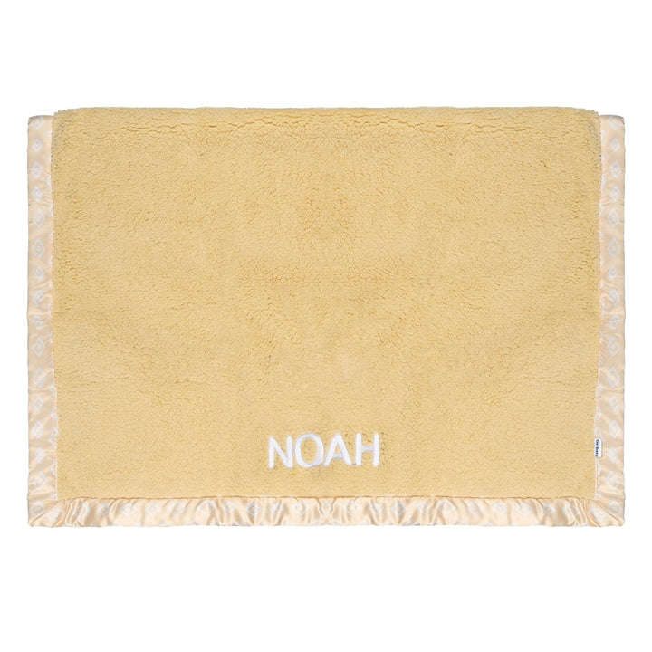 Embroidered Geo Trim Plush Blanket plush blankets Gerber® 