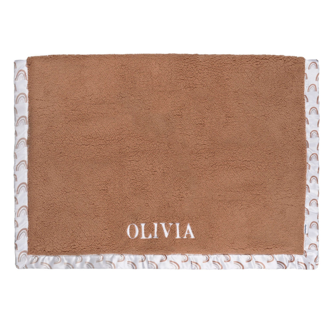 Embroidered Boho Rainbow Plush Blanket plush blankets Gerber® 