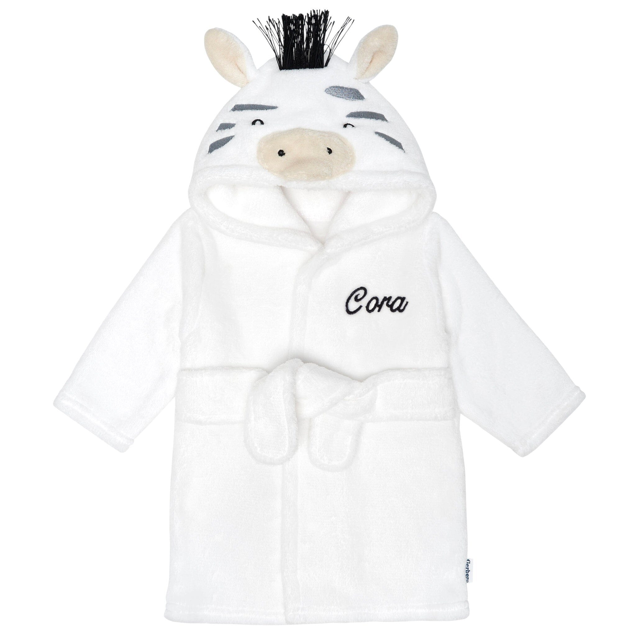 Gerber Baby Neutral Robe, Grey Zebra Gerber Baby Neutral Robe, Grey Zebra