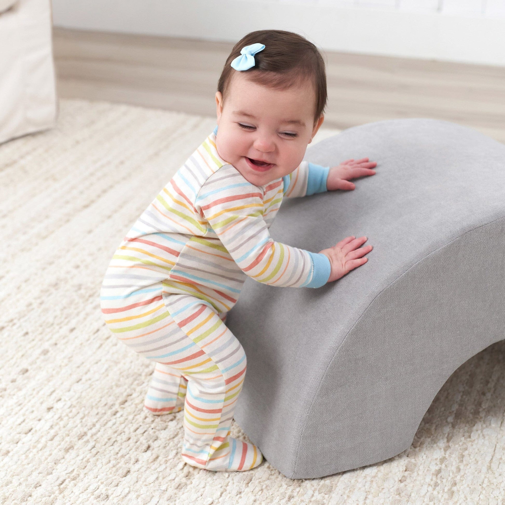 Baby Neutral Multi-Color Stripes Sleep 'N Play Sleepwear Gerber® 