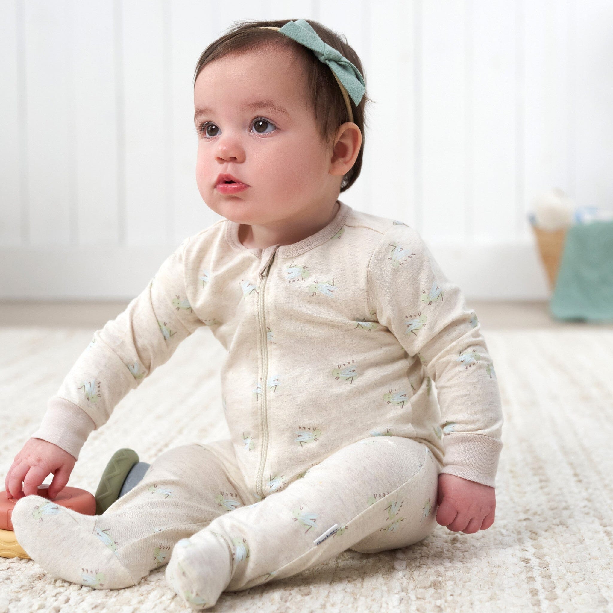 Baby Neutral Crickets Sleep 'N Play sleepwear Gerber® 