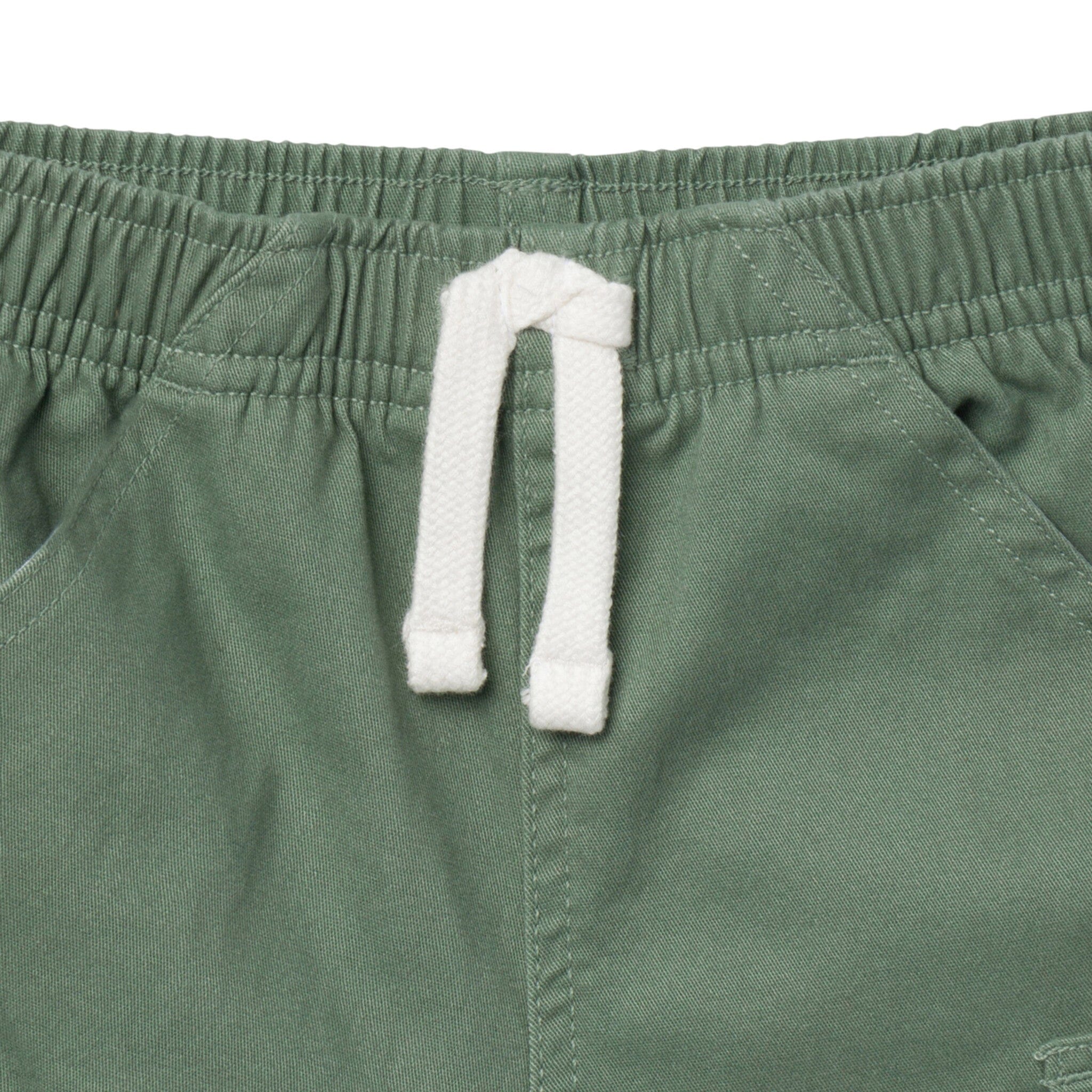 Infant & Toddler Boys Green Twill Shorts Pants & Bottoms Gerber® 