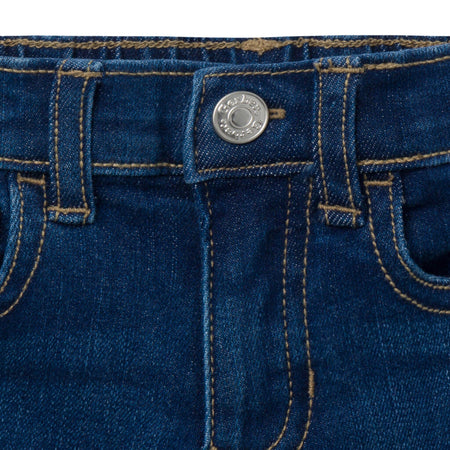 Infant & Toddler Neutral Dark Wash Denim Shorts