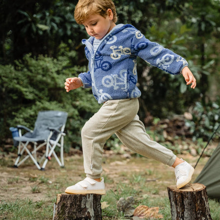 Infant & Toddler Boys Blue Sherpa Jacket