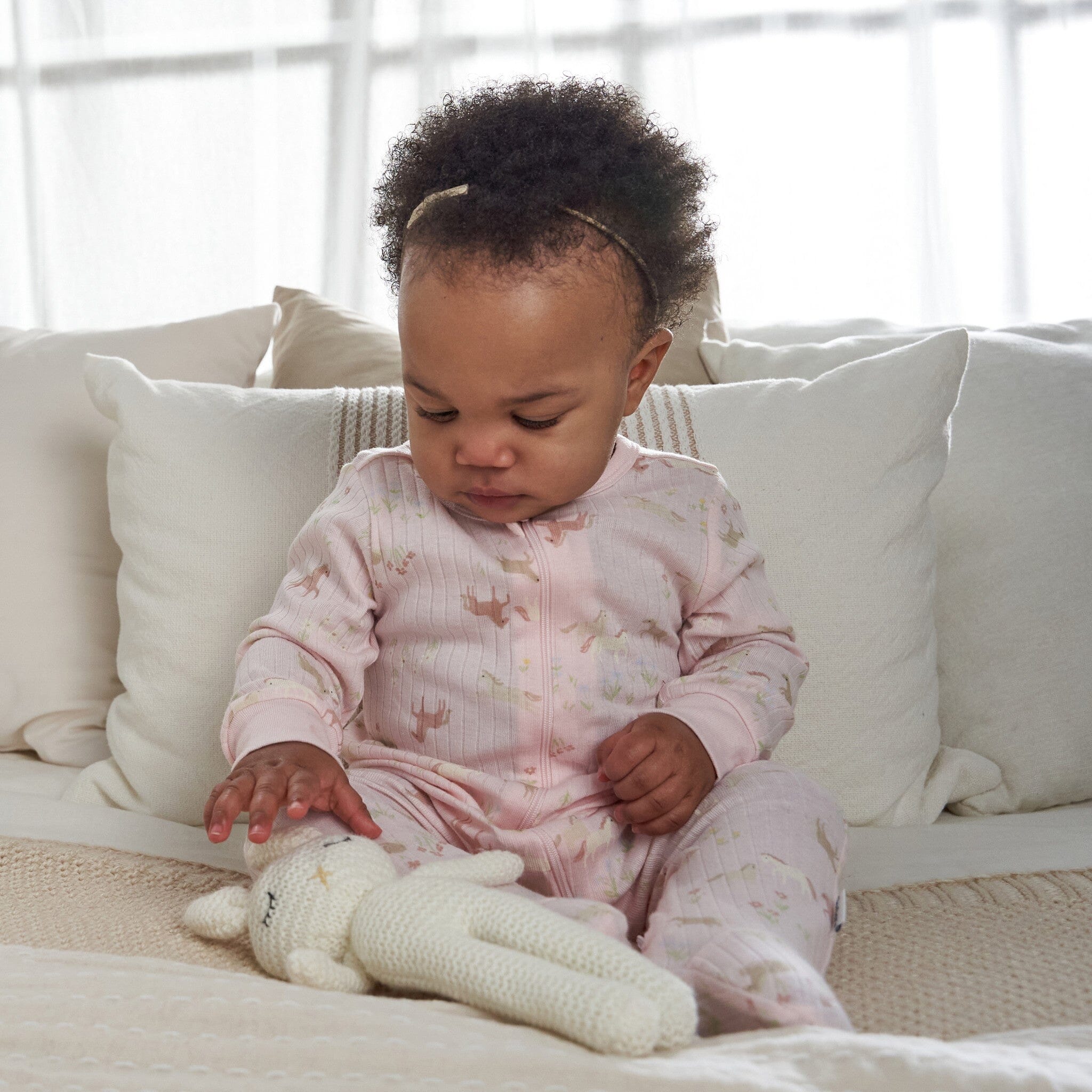 2-Pack Baby Girls Ponies Sleep 'N Plays sleepwear Gerber® 