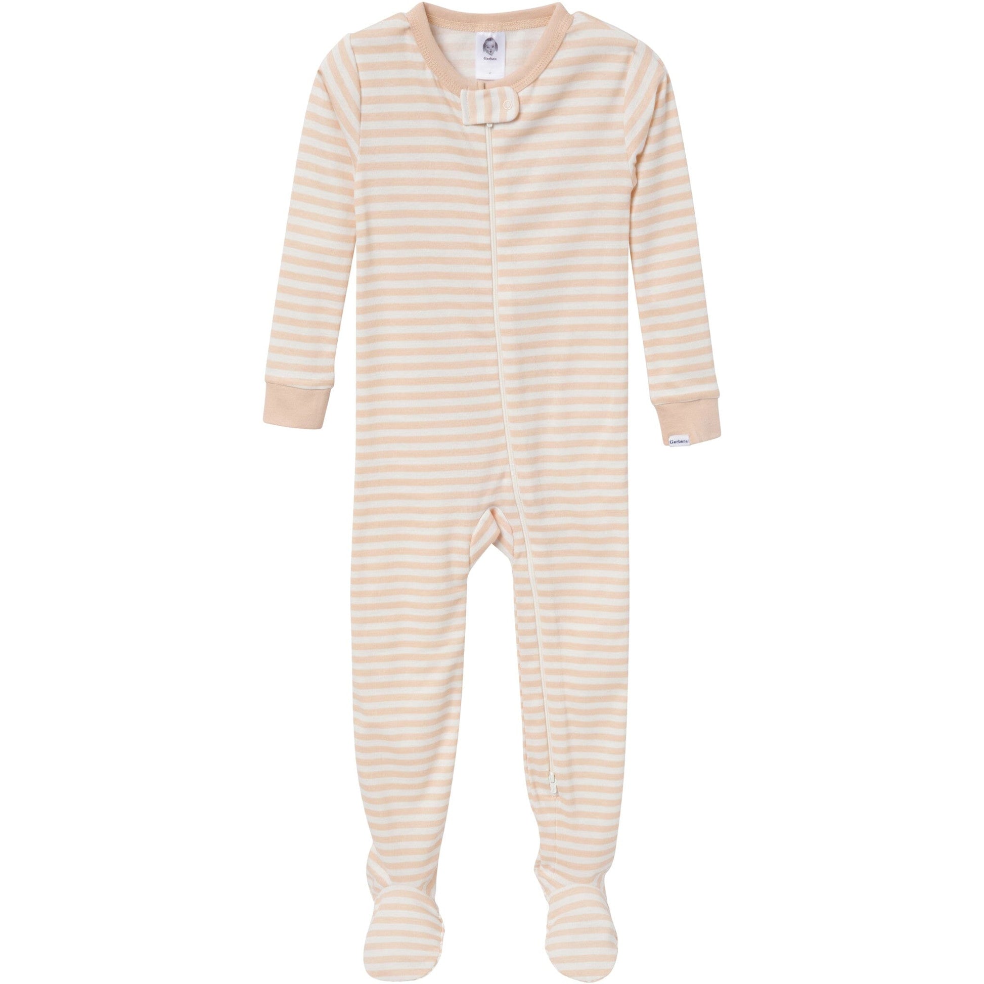 4-Pack Baby & Toddler Neutral Farm Snug Fit Footed Pajamas sleepwear Gerber® 