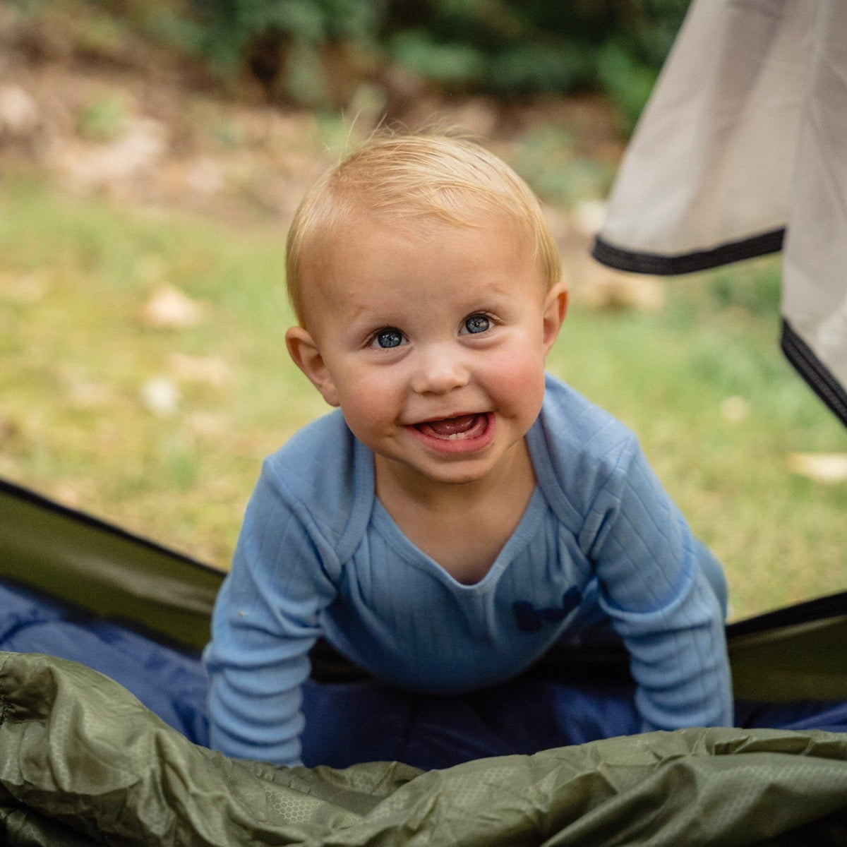 2-Piece Baby Boys Blue Bodysuit and Pant Set outfits Gerber® 