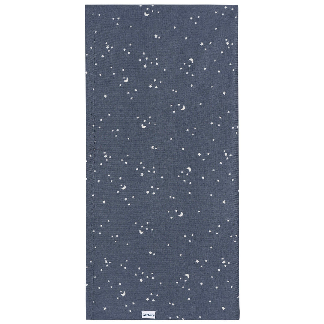 2-Piece Baby Boys Stars & Moon Swaddle and Cap Set receiving blankets Gerber® 