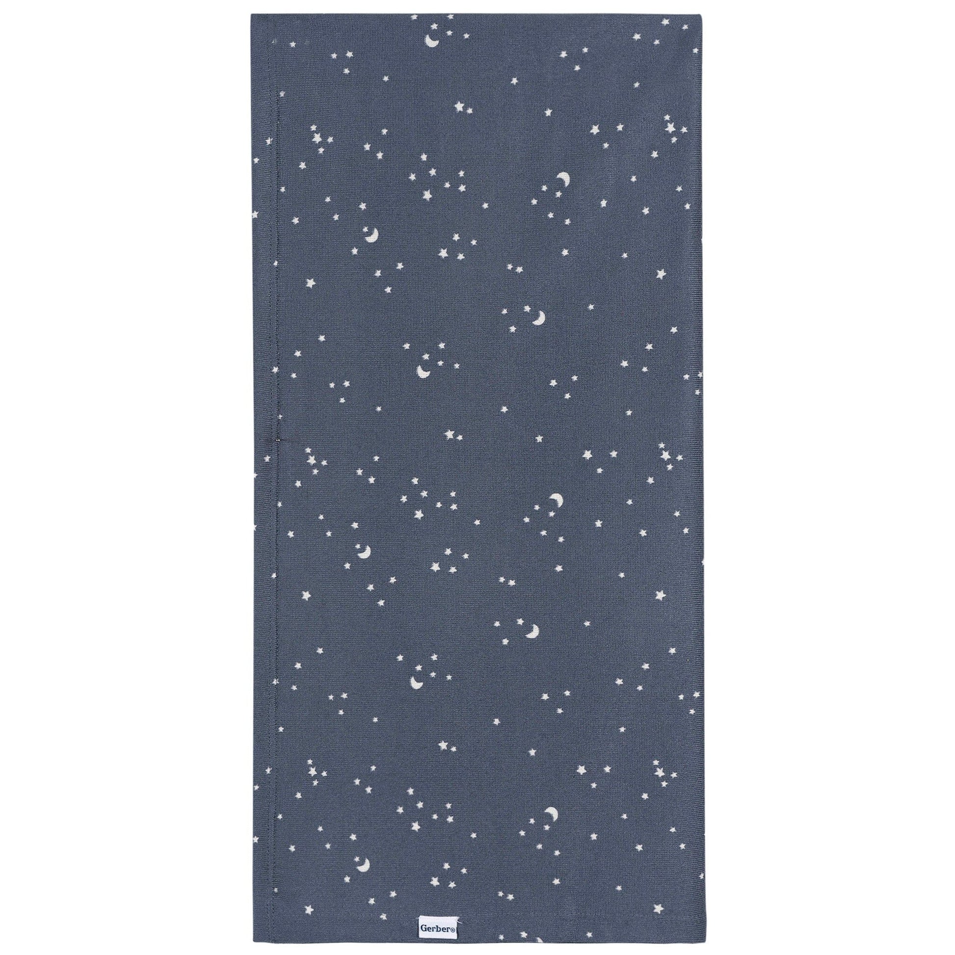 2-Piece Baby Boys Stars & Moon Swaddle and Cap Set receiving blankets Gerber® 