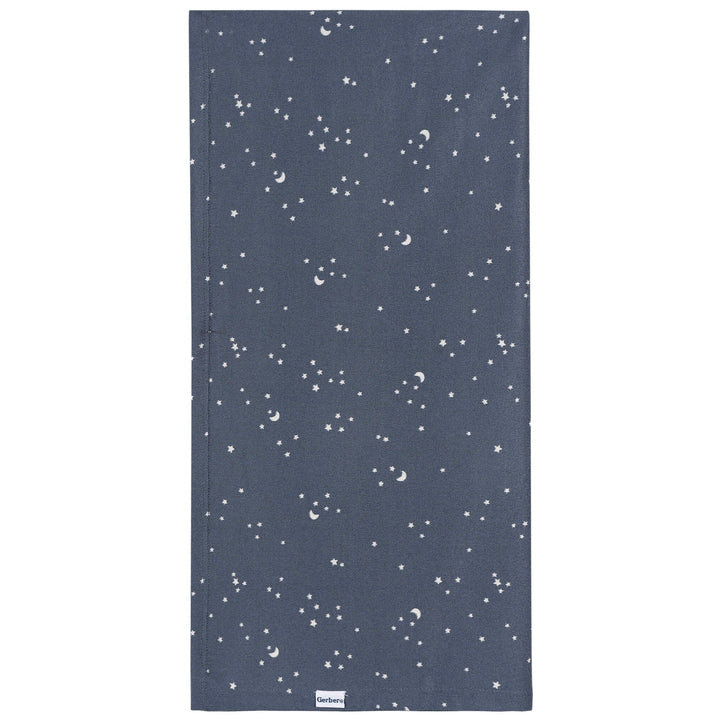 2-Piece Baby Boys Stars & Moon Swaddle and Cap Set receiving blankets Gerber® 