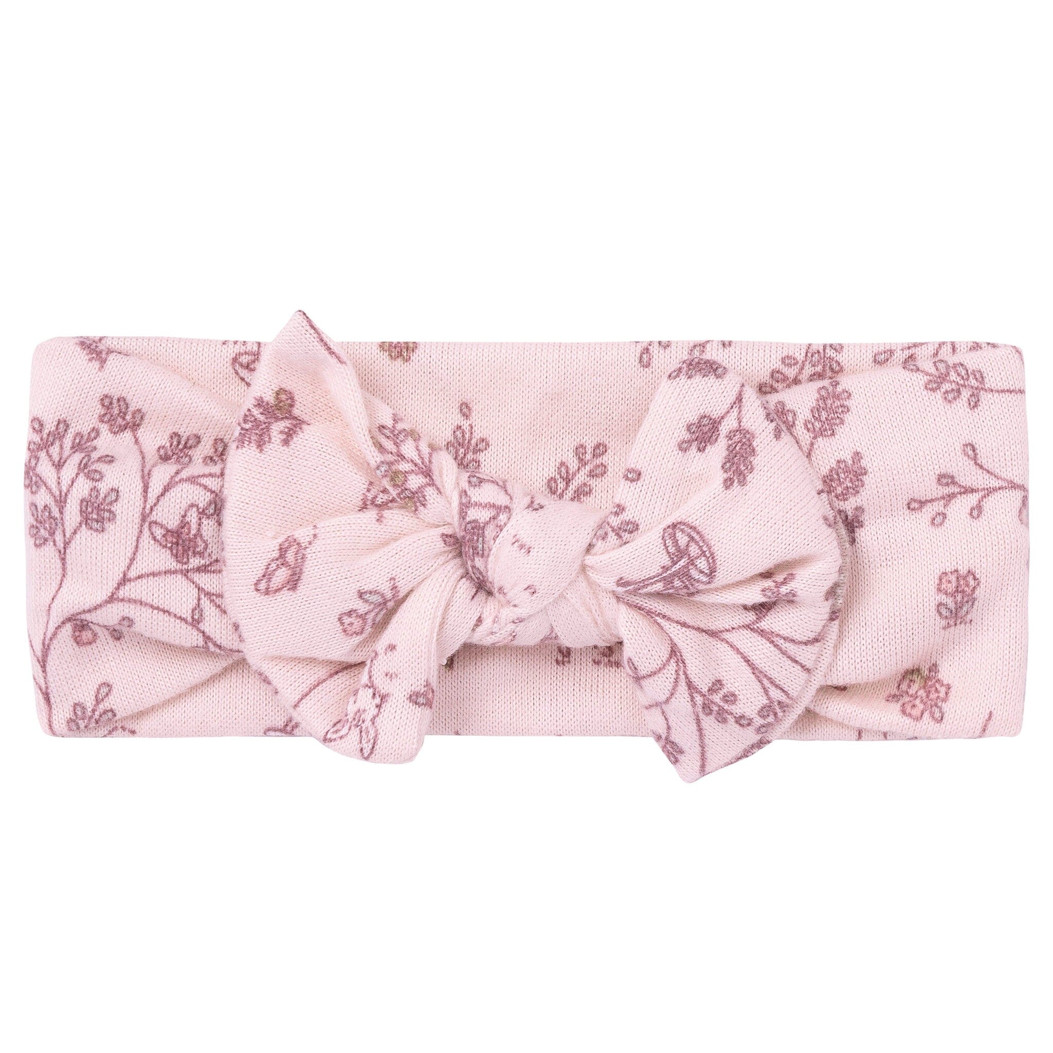 2-Piece Baby Girls Deer Swaddle and Headband Set receiving blankets Gerber® 