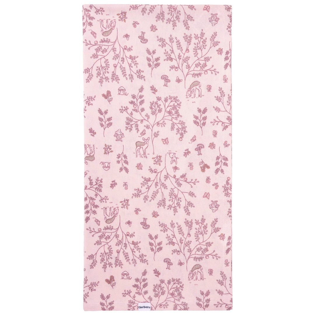 2-Piece Baby Girls Deer Swaddle and Headband Set receiving blankets Gerber® 