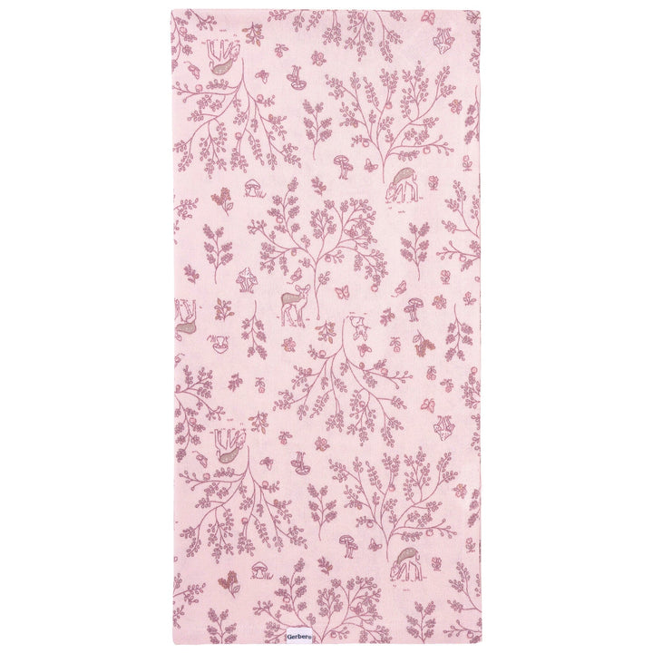 2-Piece Baby Girls Deer Swaddle and Headband Set receiving blankets Gerber® 