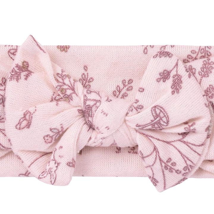 2-Piece Baby Girls Deer Swaddle and Headband Set receiving blankets Gerber® 