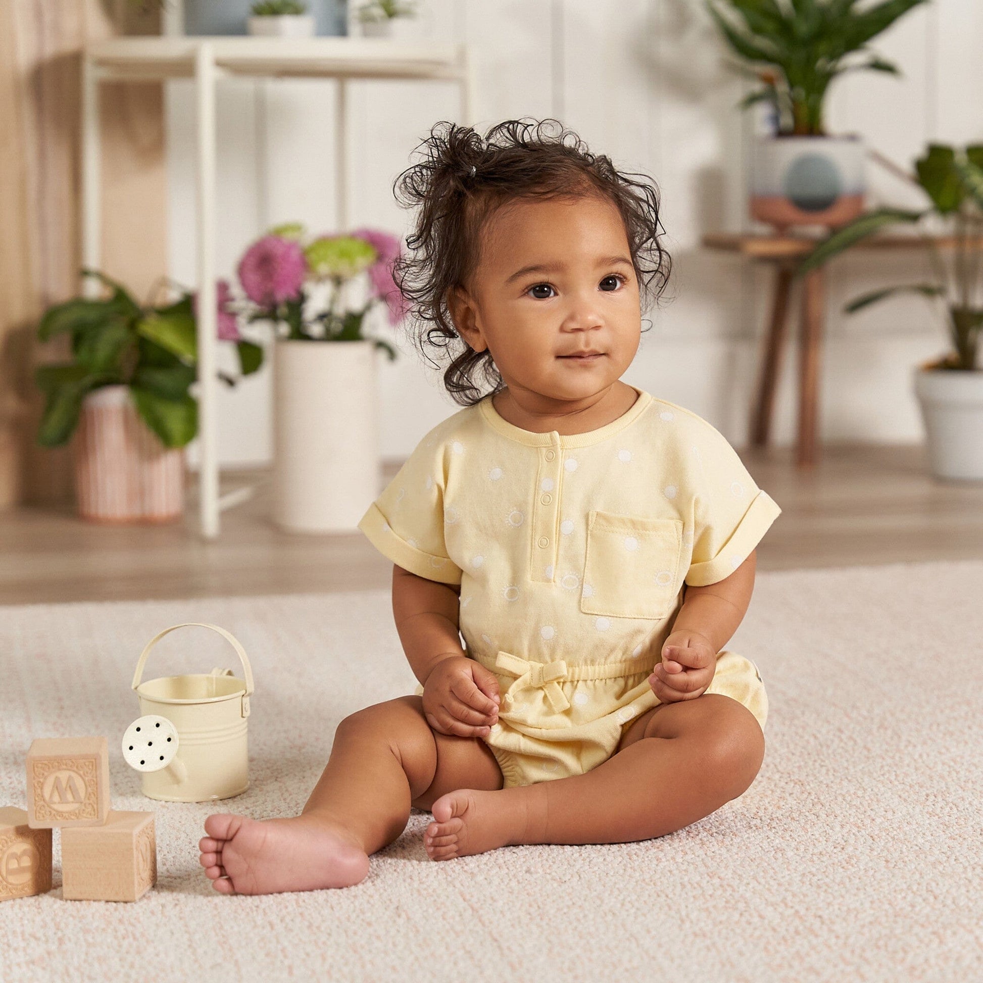 2-Pack Baby Girls Sailboats Rompers rompers Gerber® 