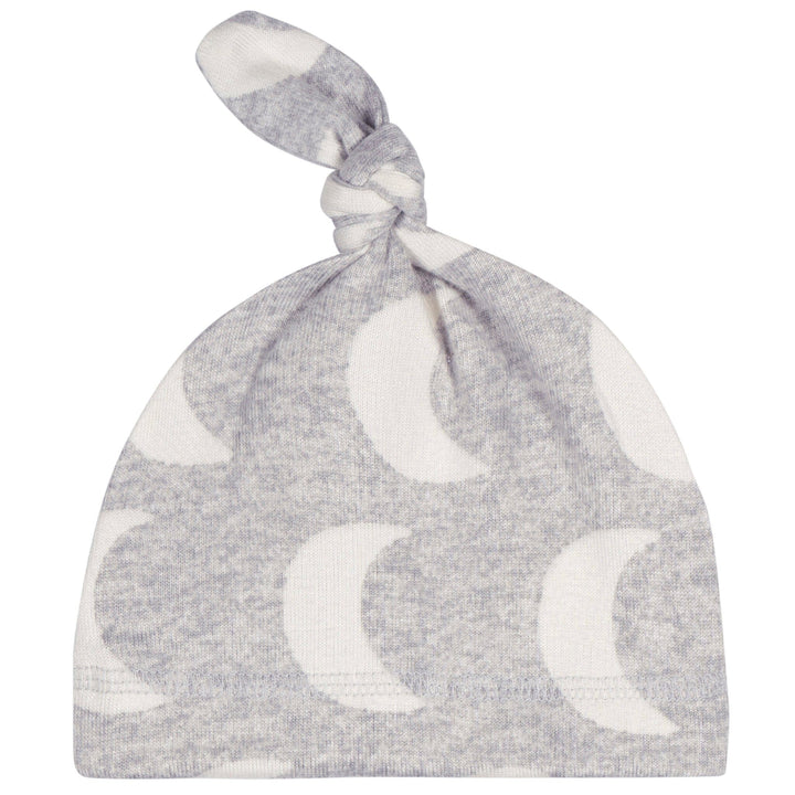 2-Piece Baby Neutral Moons Swaddle and Cap Set receiving blankets Gerber® 
