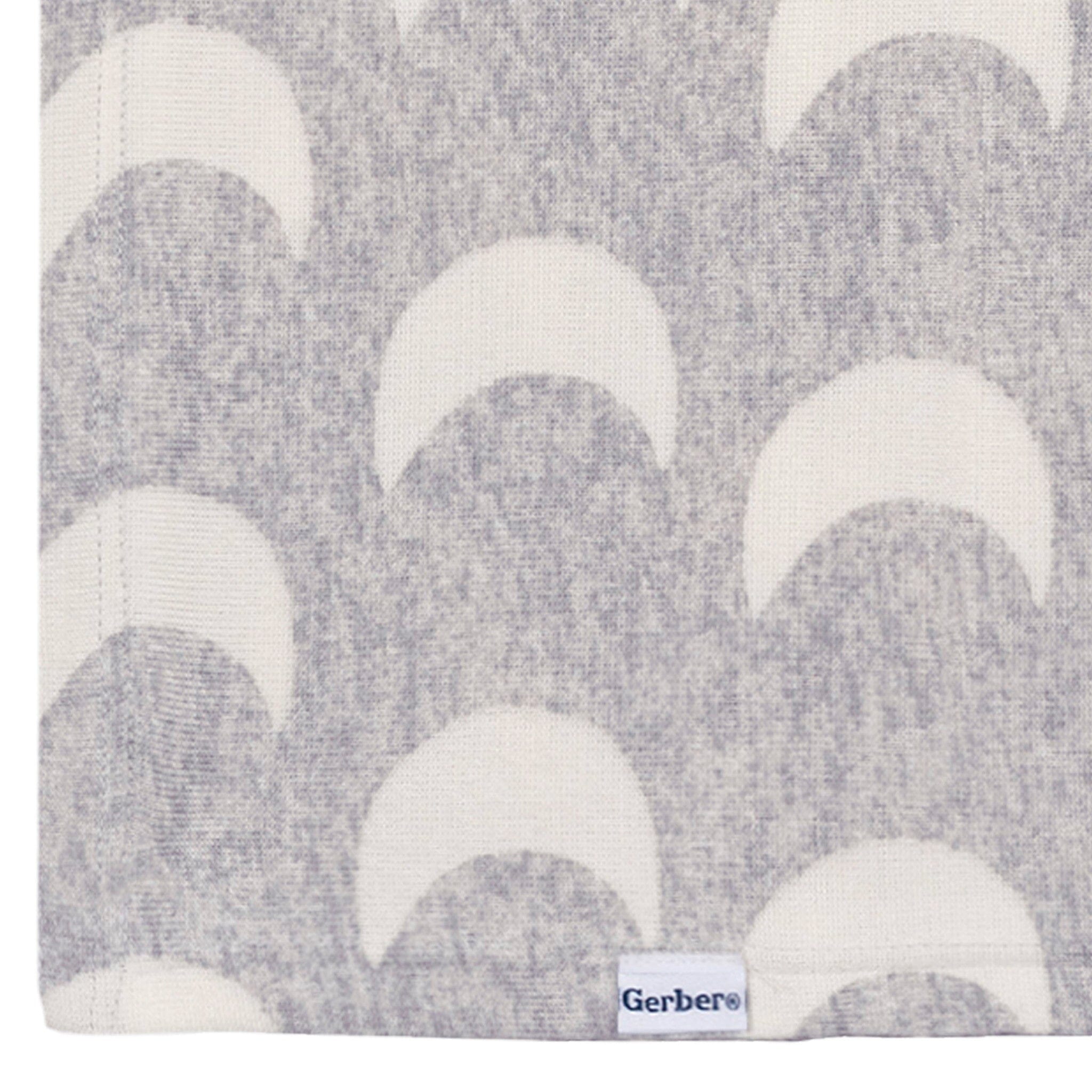 2-Piece Baby Neutral Moons Swaddle and Cap Set receiving blankets Gerber® 