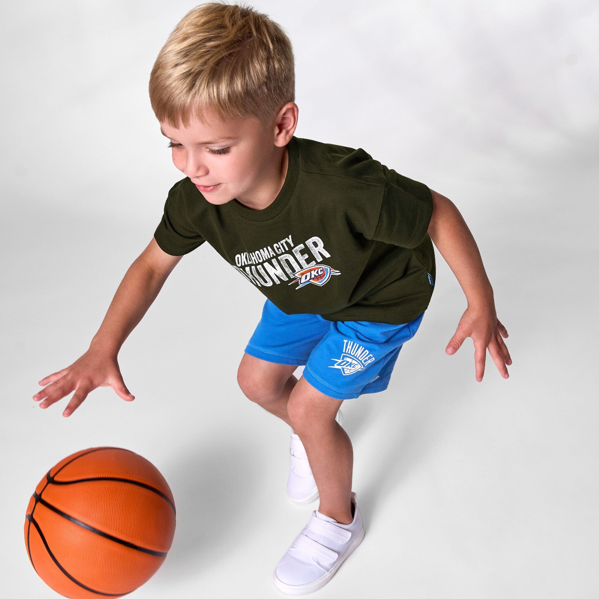 2-Piece Infant & Toddler Boys Oklahoma City Thunder T-Shirt & Shorts Set NBA NBA® 