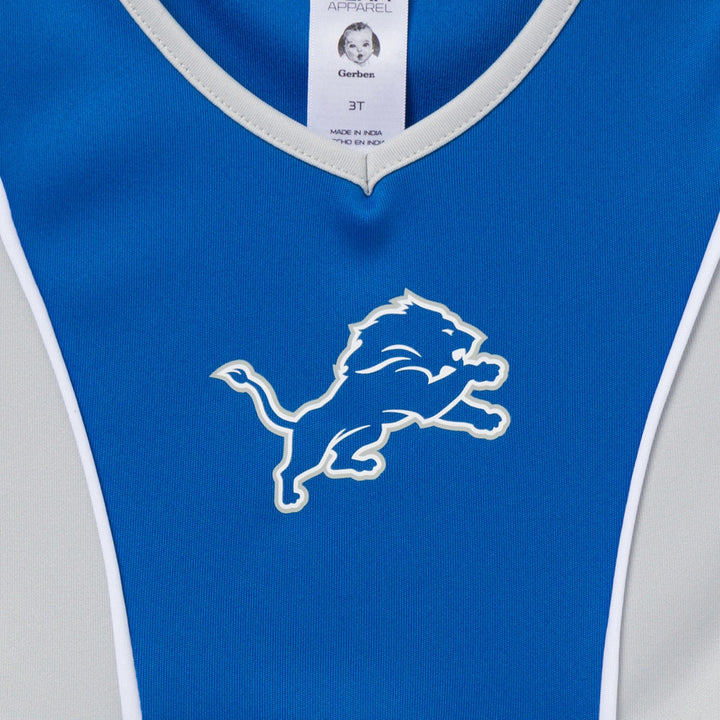 2-Piece Infant & Toddler Girls Detroit Lions Dress and Panty Cover Set NFL NFL 