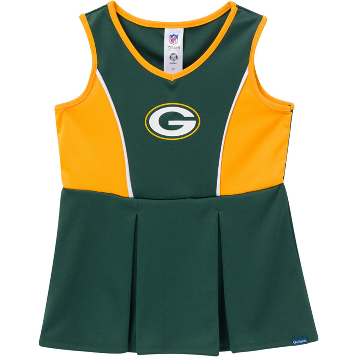 2-Piece Infant & Toddler Girls Green Bay Packers Dress and Panty Cover Set NFL NFL 