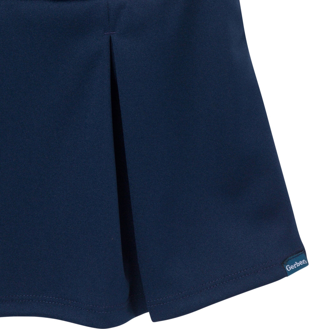 2-Piece Infant & Toddler Girls New England Patriots Dress and Panty Cover Set NFL NFL 