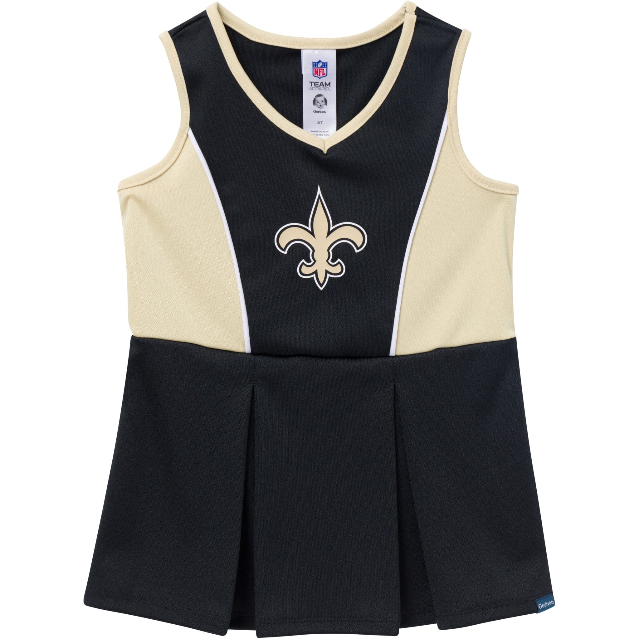 2-Piece Infant & Toddler Girls New Orleans Saints Dress and Panty Cover Set NFL NFL 