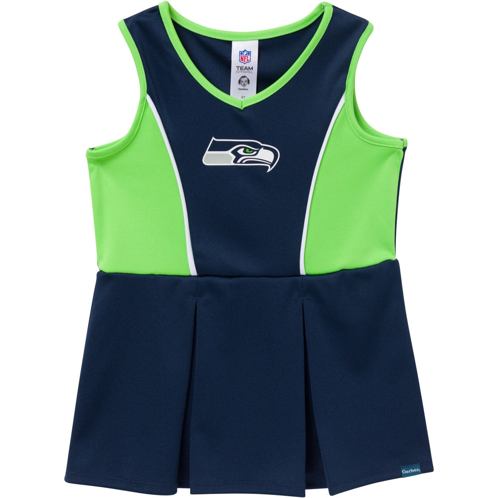 2-Piece Infant & Toddler Girls Seattle Seahawks Dress and Panty Cover Set NFL NFL 