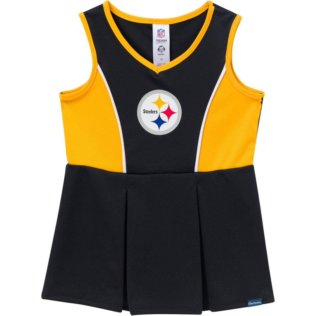 2-Piece Infant Toddler Girls Pittsburgh Steelers Dress and Panty