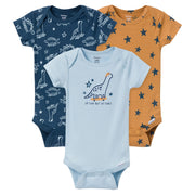 3-Pack Baby Boys Dino Dude Onesies® Bodysuits onesies Gerber® 
