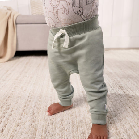 3-Pack Baby & Toddler Boys Stripe, Black, & Grey Jogger Pants