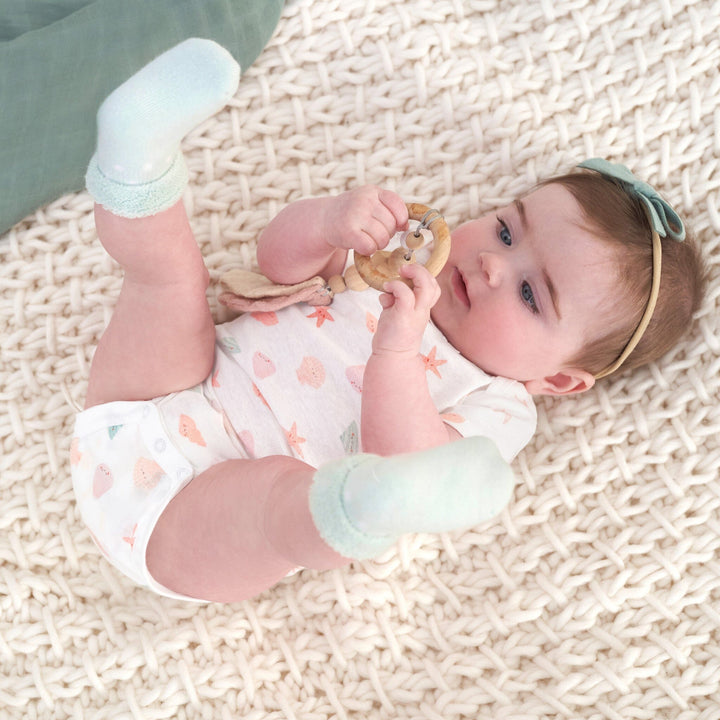 2-Pack Baby Girls She Sells Sea Shells Terry Socks socks Gerber® 