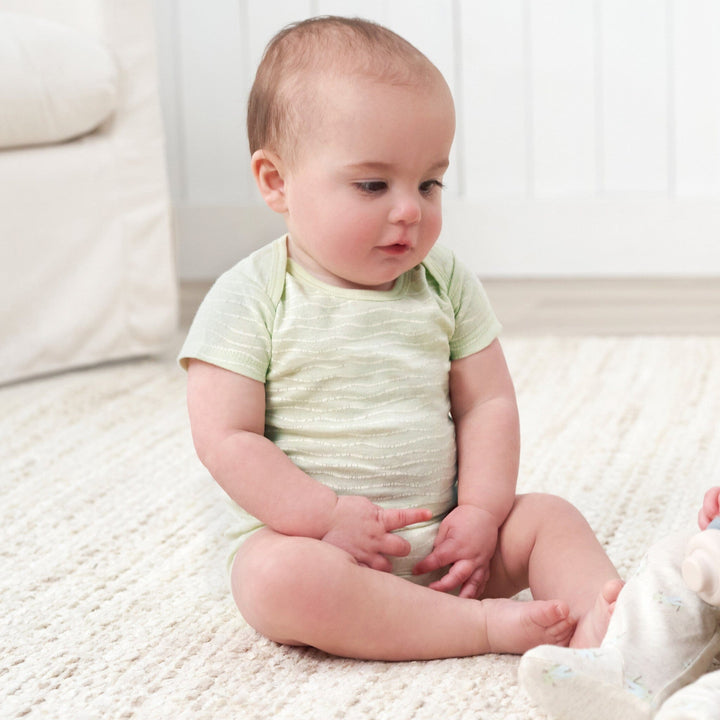 3-Pack Baby Neutral Park Life Short Sleeve Onesies® Bodysuits onesies Gerber® 