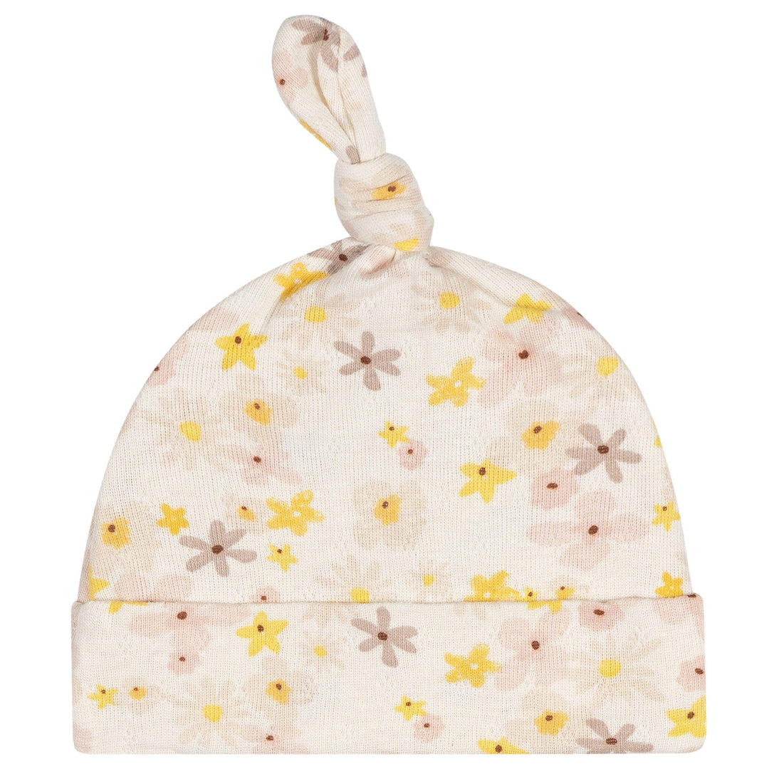 3-Piece Baby Girls Pear Floral Gown Set sleepwear Gerber® 