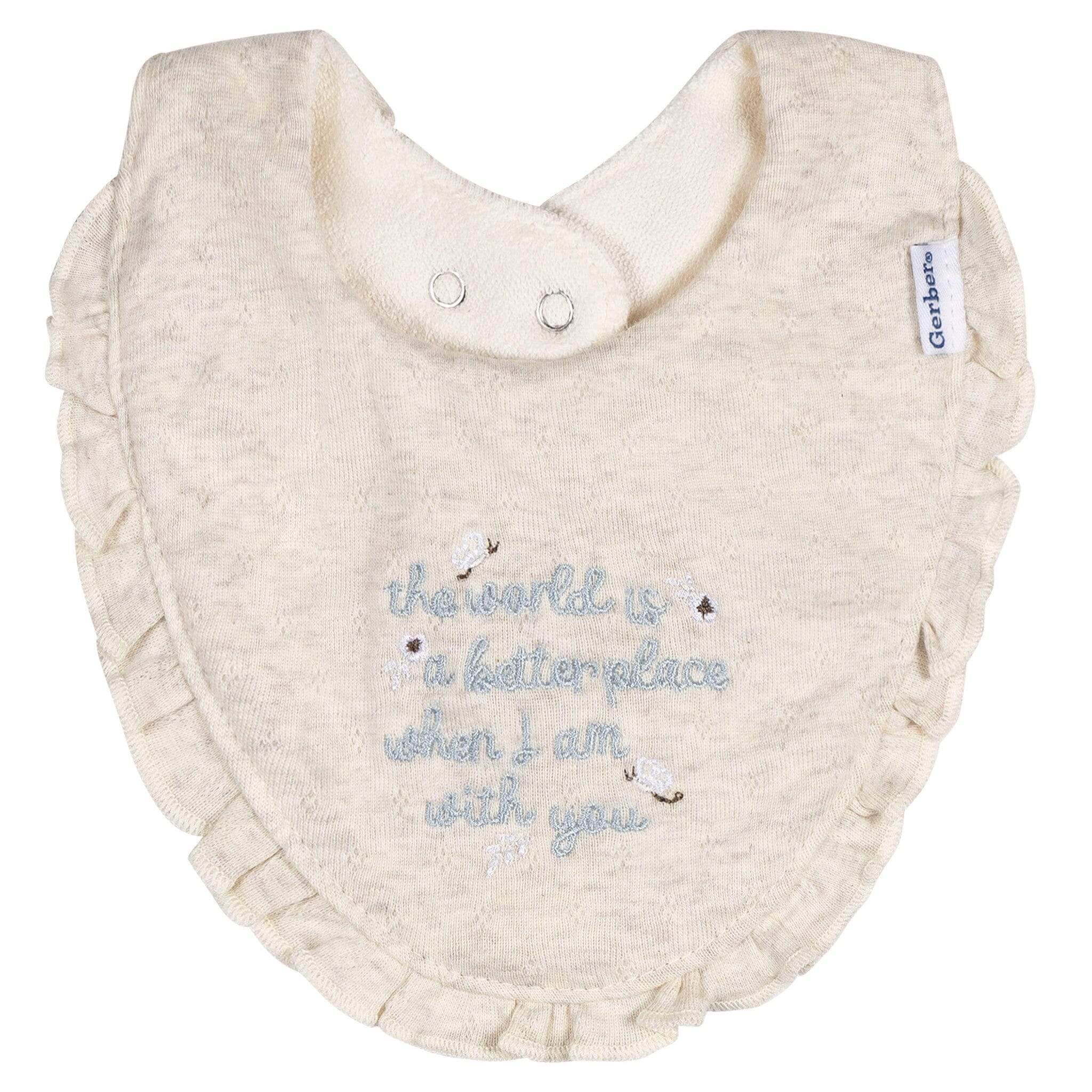 3-Piece Baby Girls Retro Floral Gown Set sleepwear Gerber® 