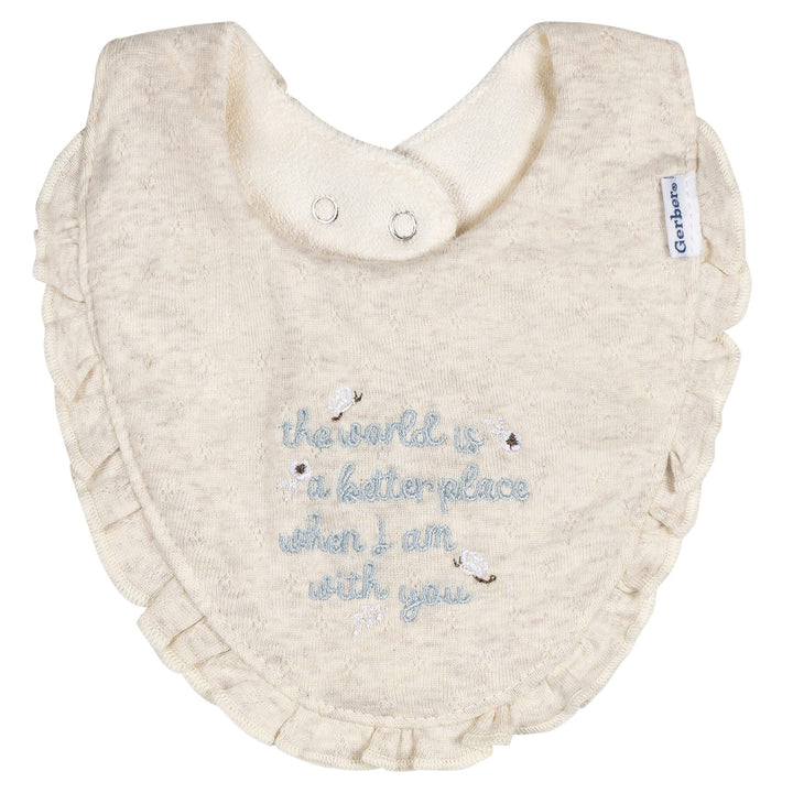 3-Piece Baby Girls Retro Floral Gown Set sleepwear Gerber® 