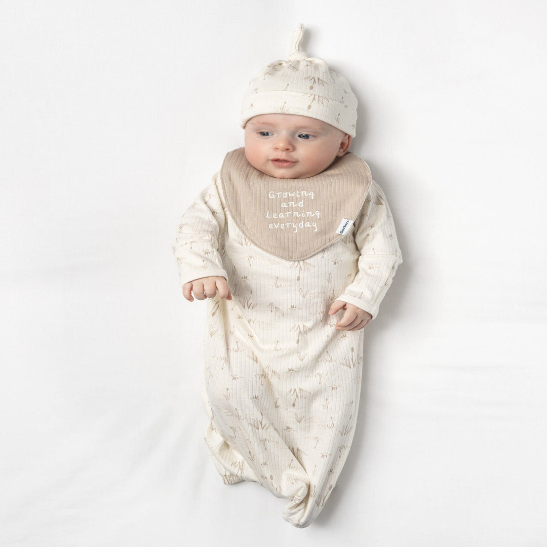 3-Piece Baby Neutral Goose Pond Gown Set sleepwear Gerber® 
