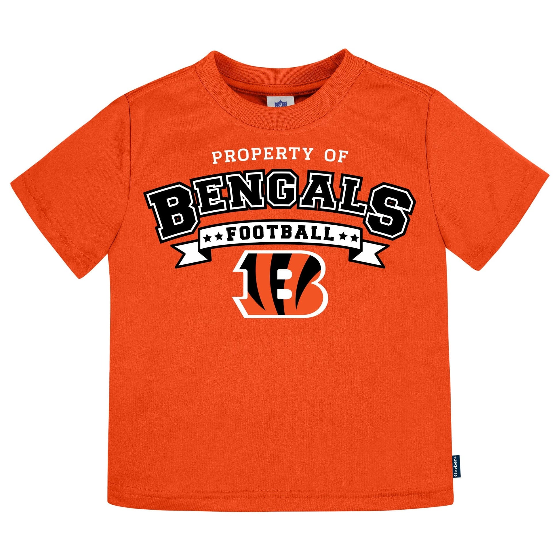 3-Piece Infant & Toddler Neutral Cincinatti Bengals T-Shirts NFL NFL 