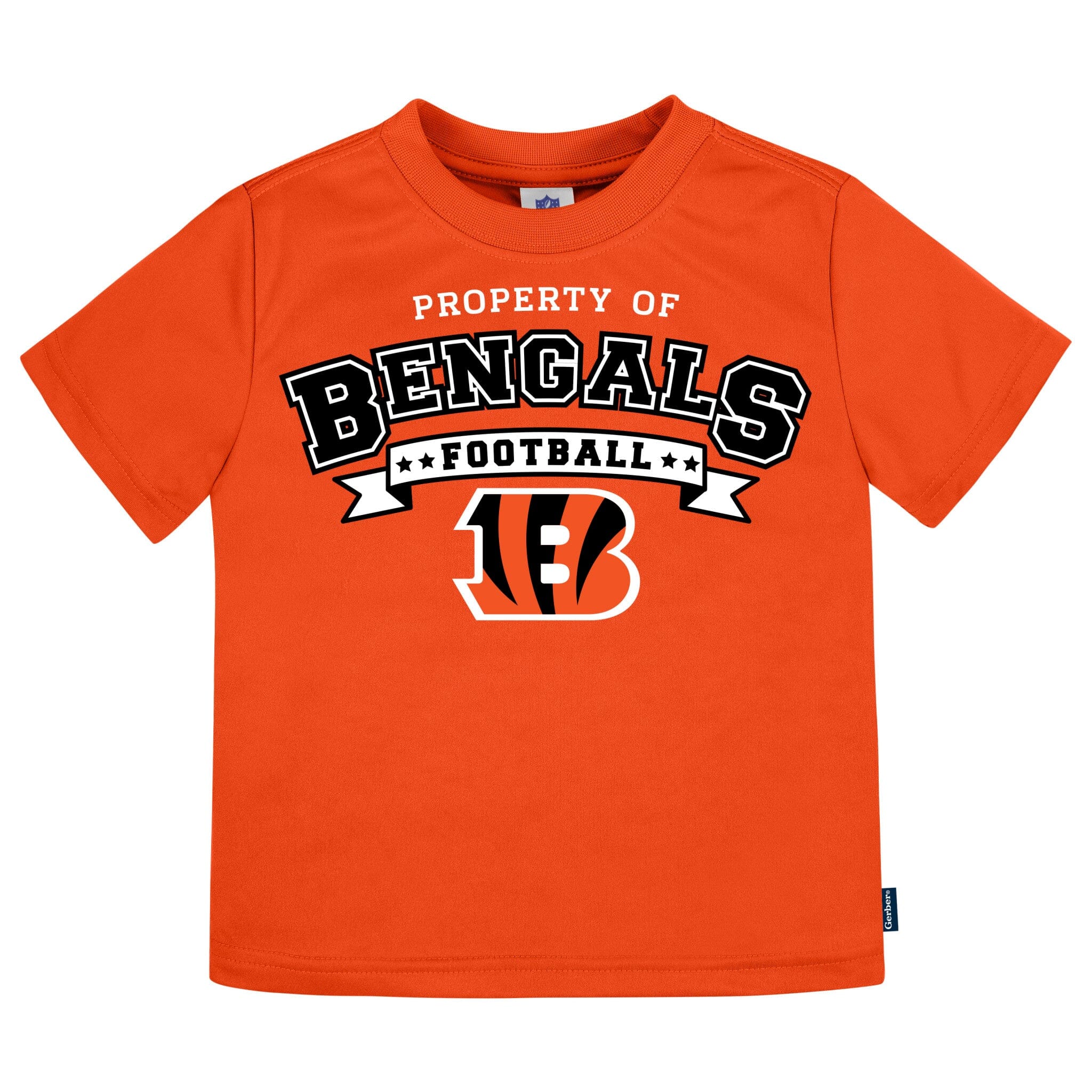 3-Piece Infant & Toddler Neutral Cincinatti Bengals T-Shirts NFL NFL 