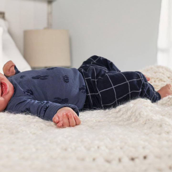 4-Pack Baby Boys Vintage Indigo Active Pants bottoms Gerber® 