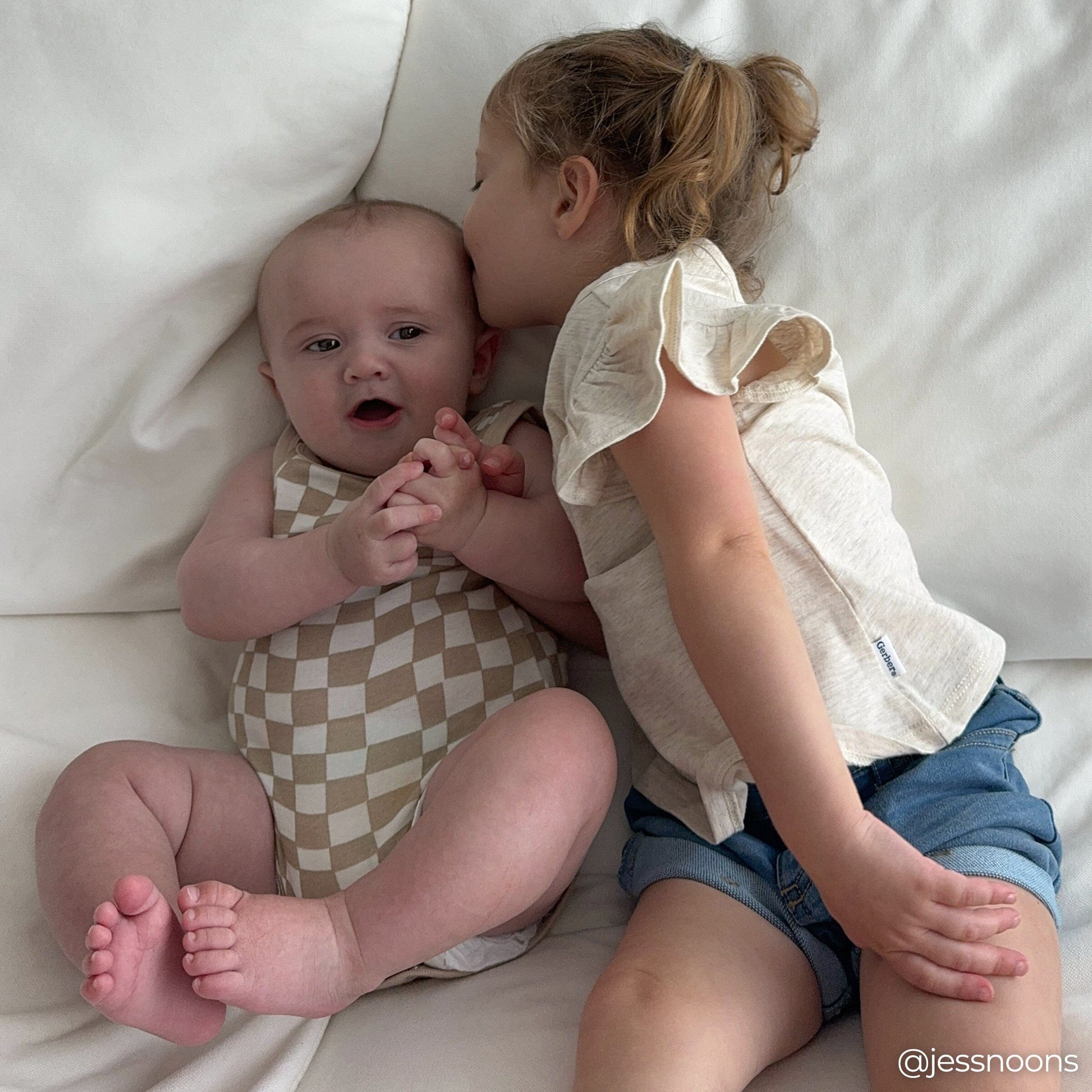 4-Pack Baby Boys Blue Bike Sleeveless Onesies® Bodysuits onesies Gerber® 