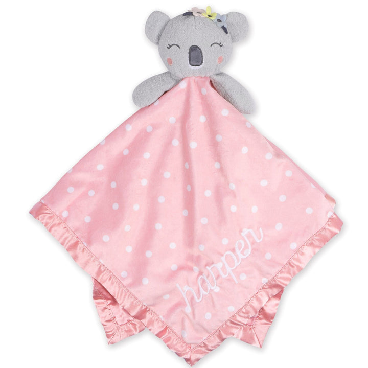 Embroidered Baby Girls Koala Oversized Security Blanket security blankets Just Born® 