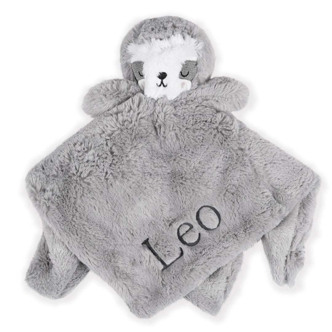 Embroidered Baby Neutral Sloth Security Blanket security blankets Just Born® 