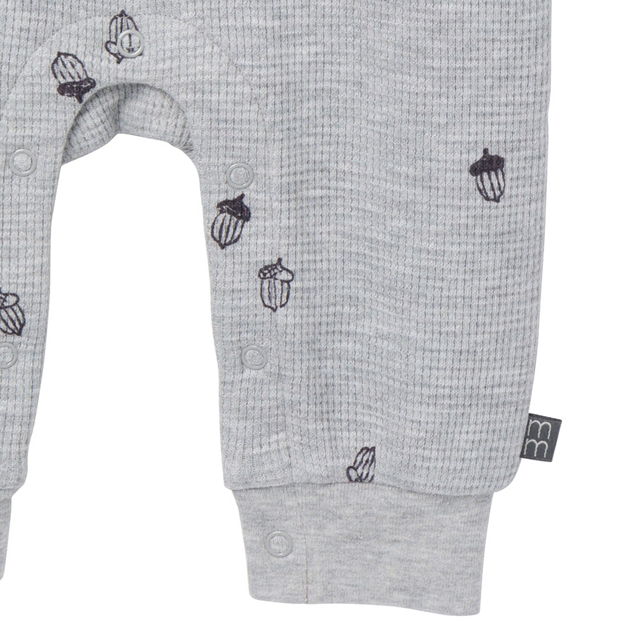 Baby Boys Grey Heather Acorn Slouch Romper Outfits & Sets Modern Moments™ by Gerber® 