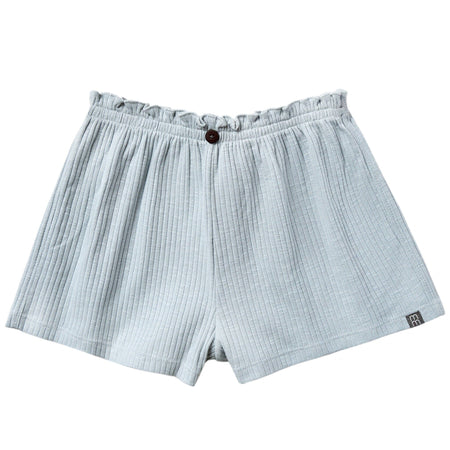 Infant & Toddler Girls Light Blue Wide Leg Shorts