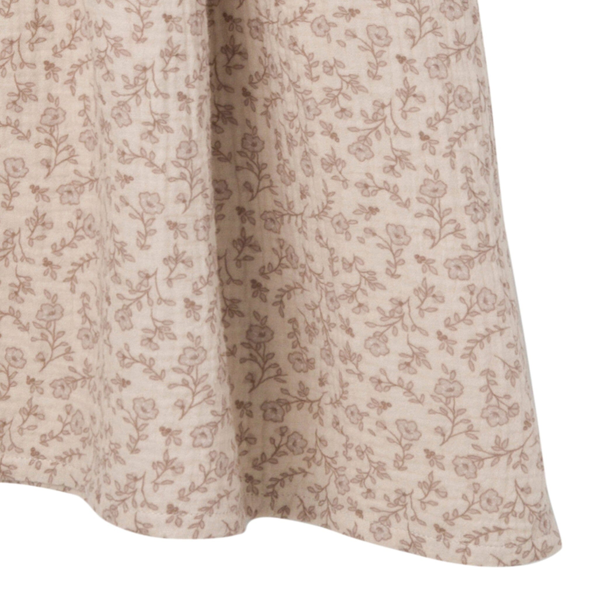 Womens Tan Floral Gauze Dress Dresses Modern Moments™ by Gerber® 